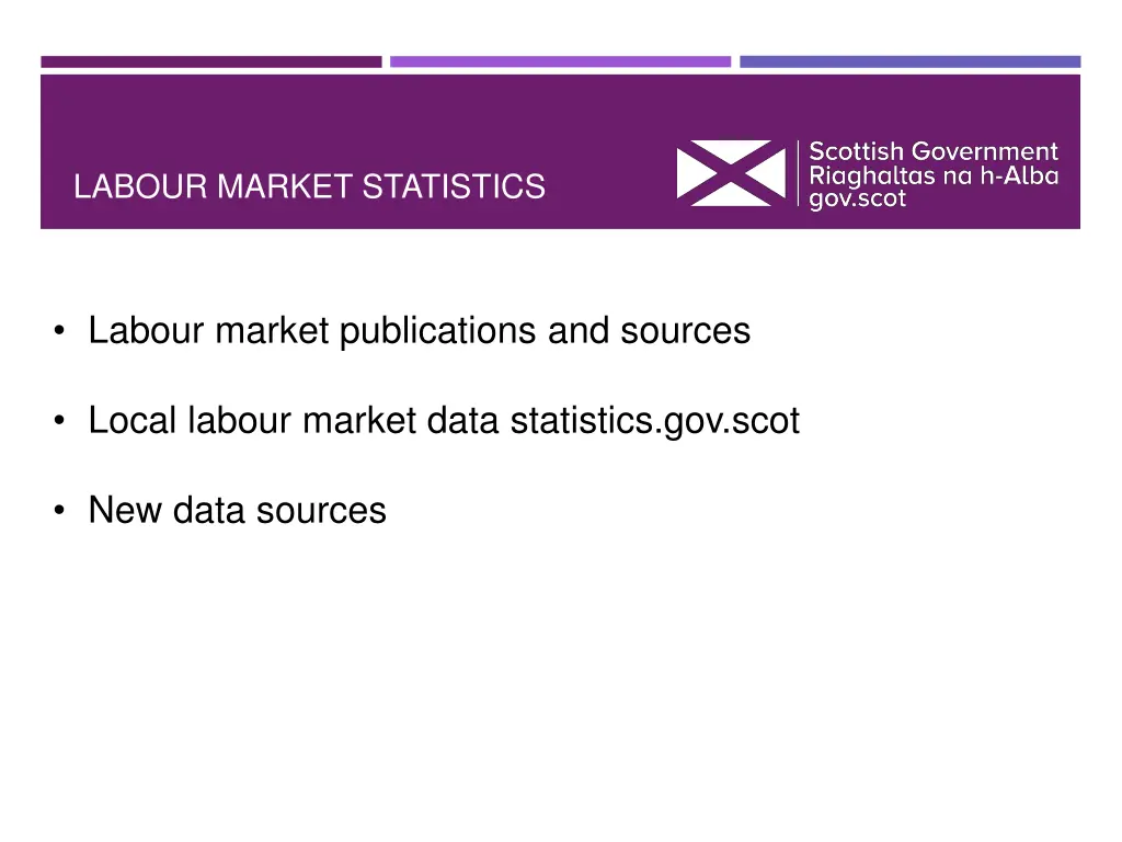 labour market statistics