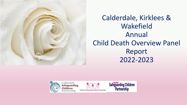 calderdale kirklees wakefield annual child death