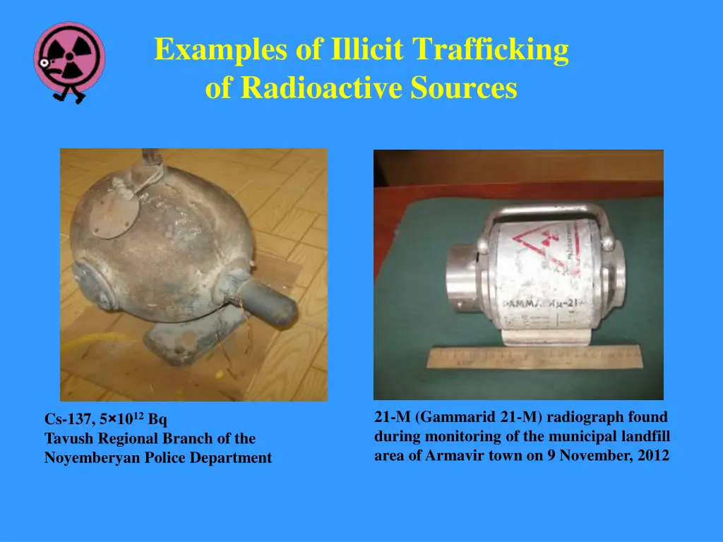 examples of illicit trafficking of radioactive 3