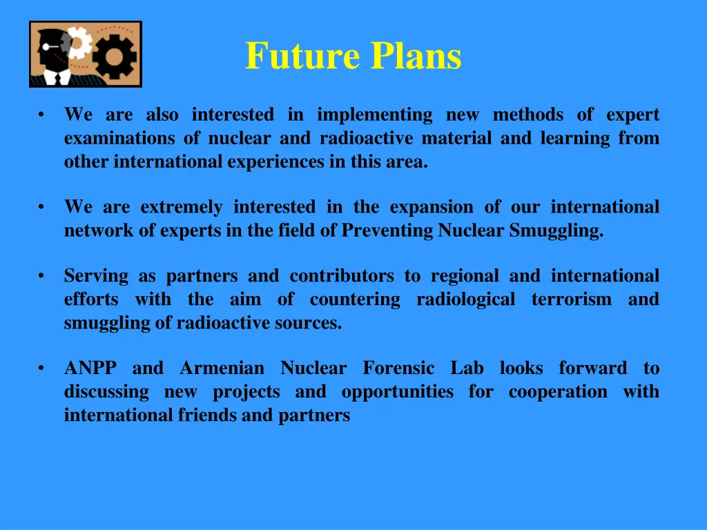 future plans 1