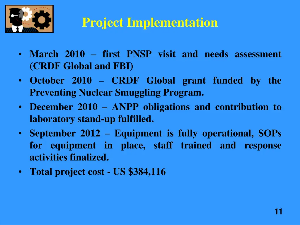 project implementation