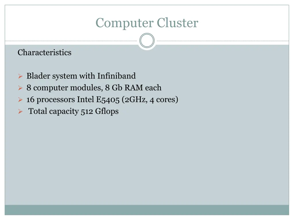 computer cluster