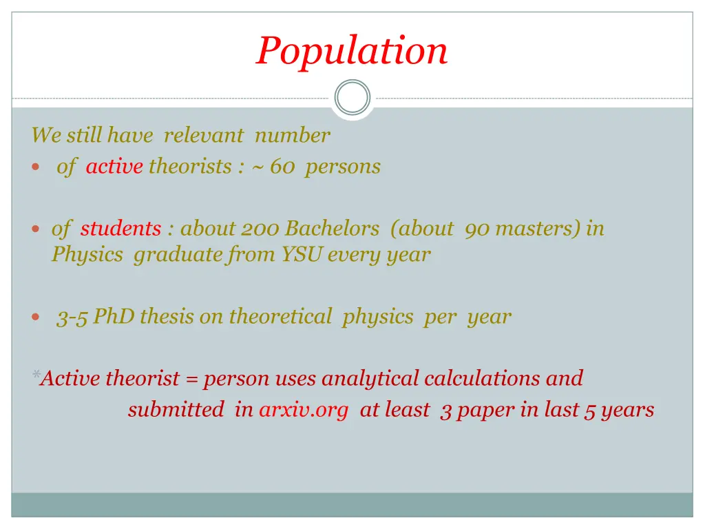 population