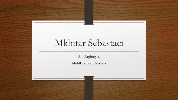 mkhitar sebastaci