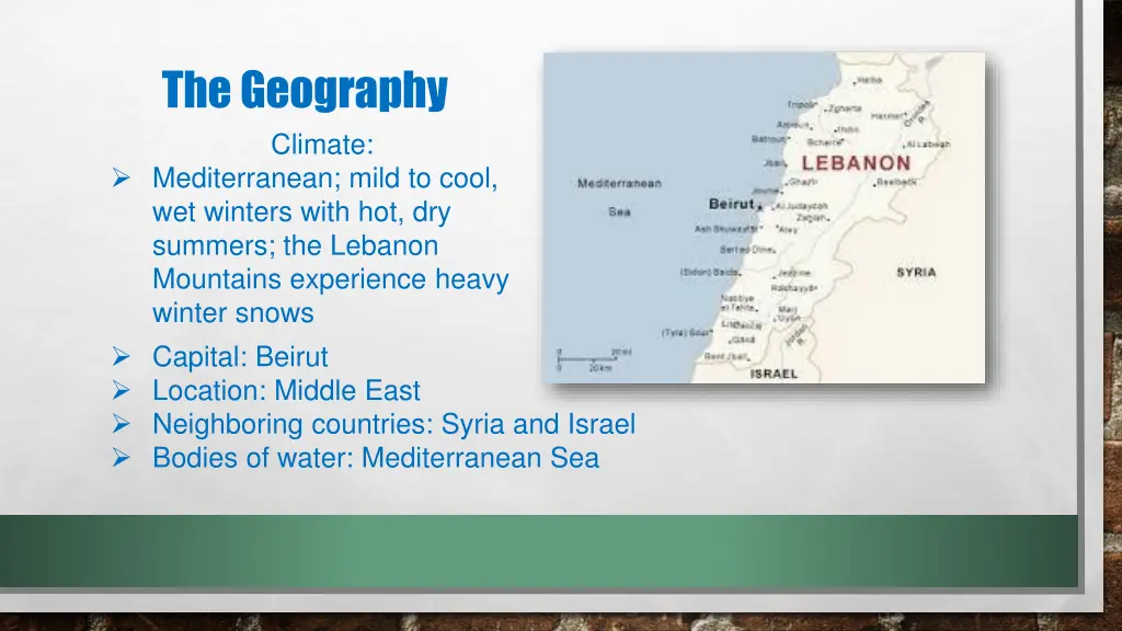 the geography climate mediterranean mild to cool