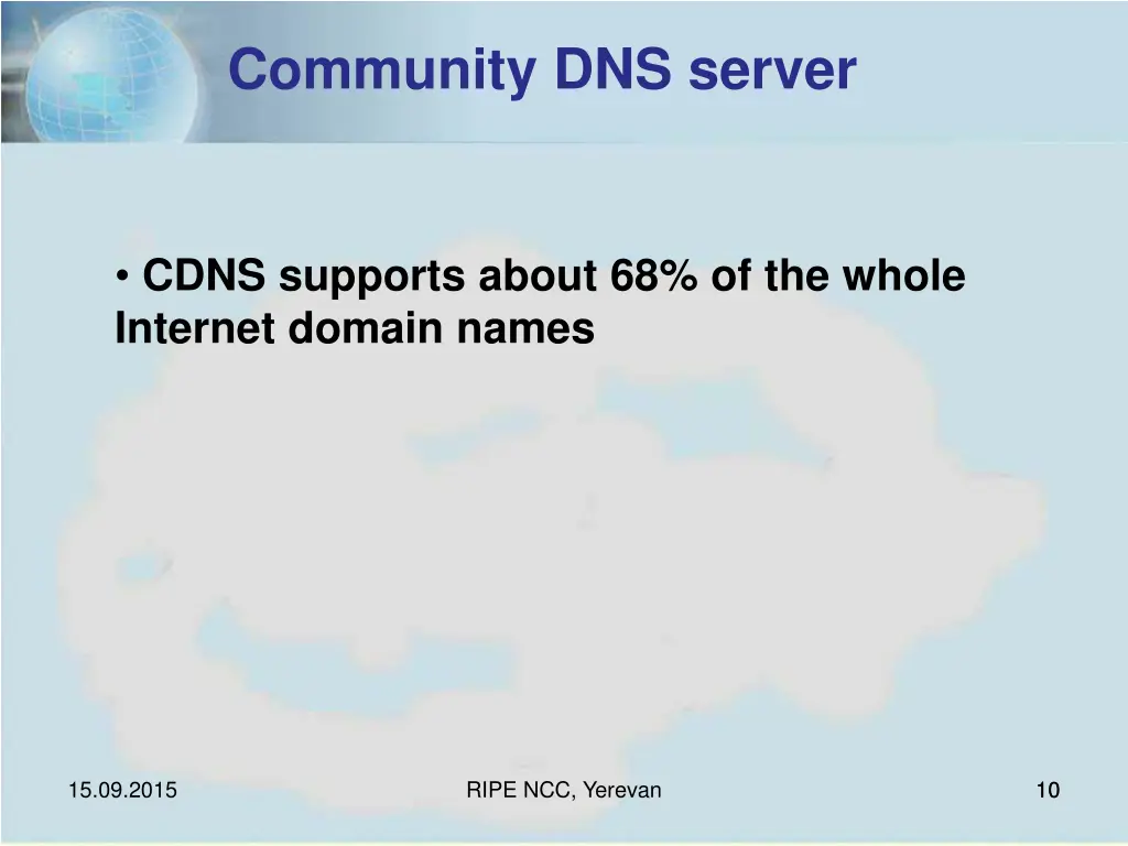 community dns server