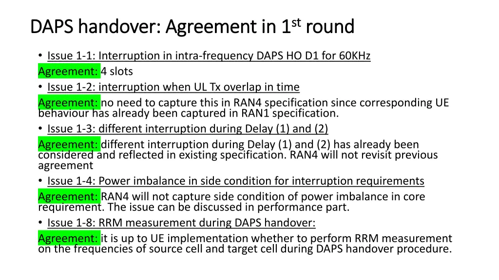 daps handover agreement in 1 daps handover