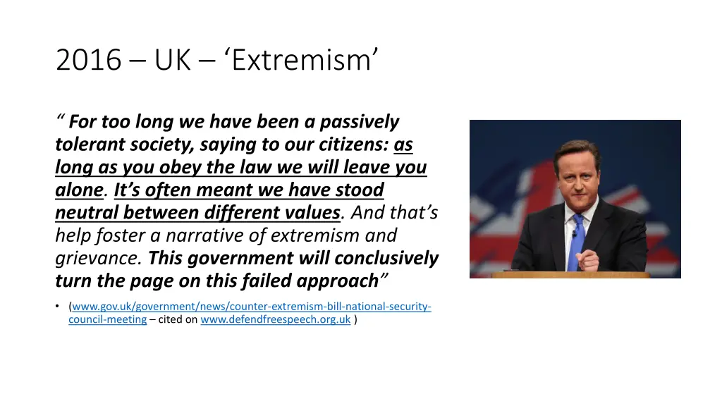 2016 uk extremism