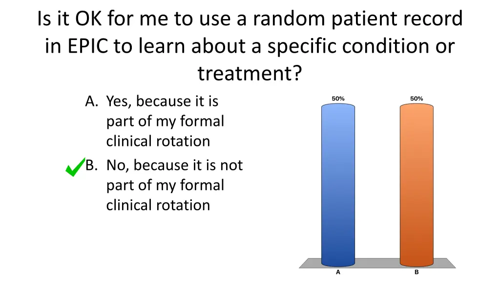 is it ok for me to use a random patient record 1