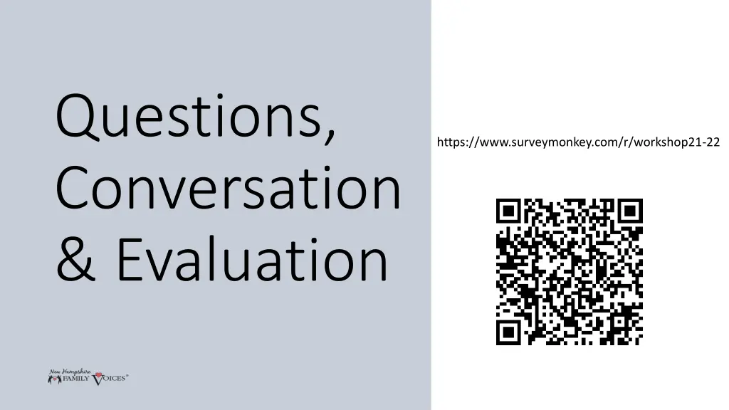 questions conversation evaluation