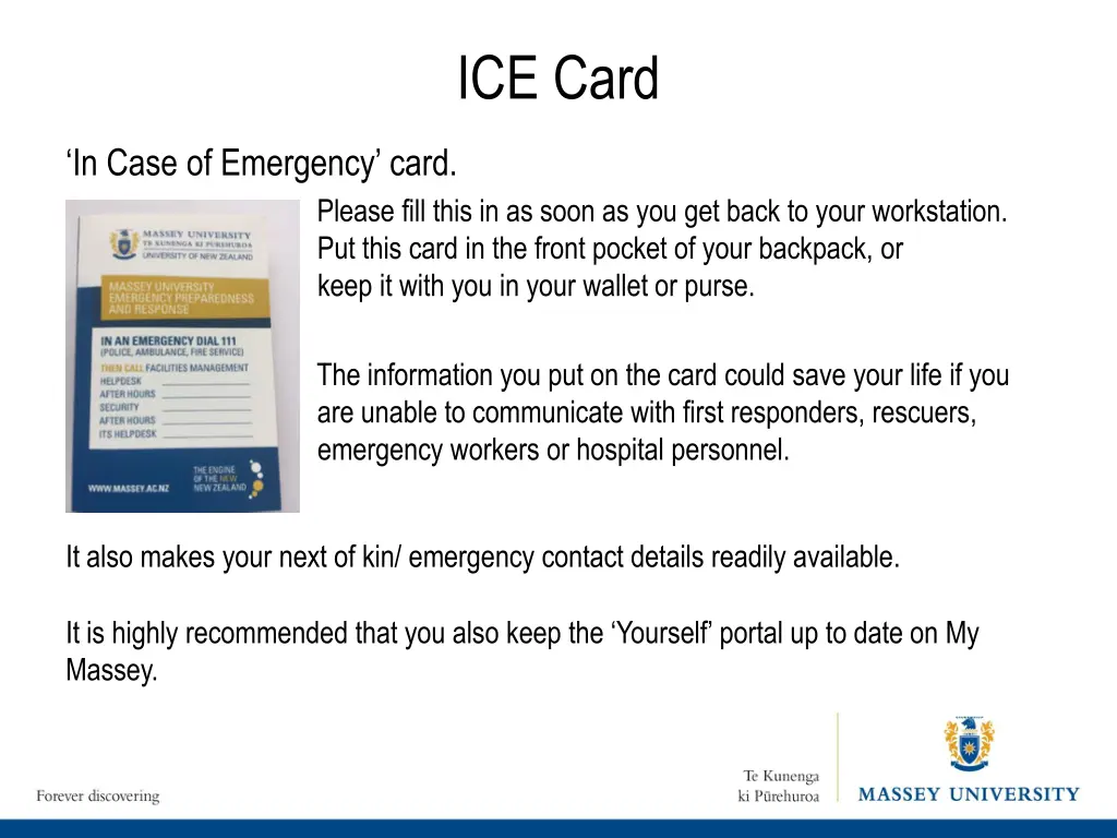 ice card