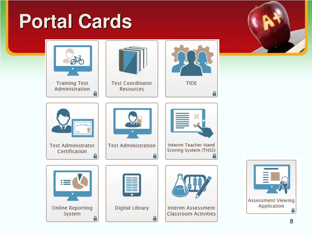 portal cards