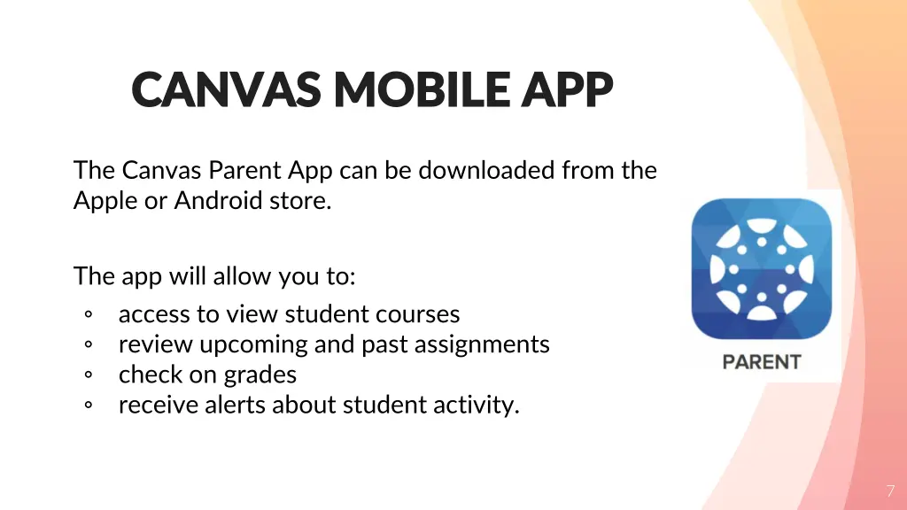 canvas mobile app canvas mobile app