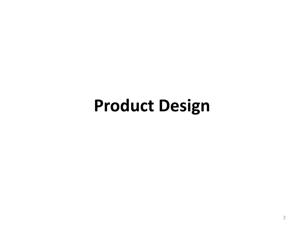 product design