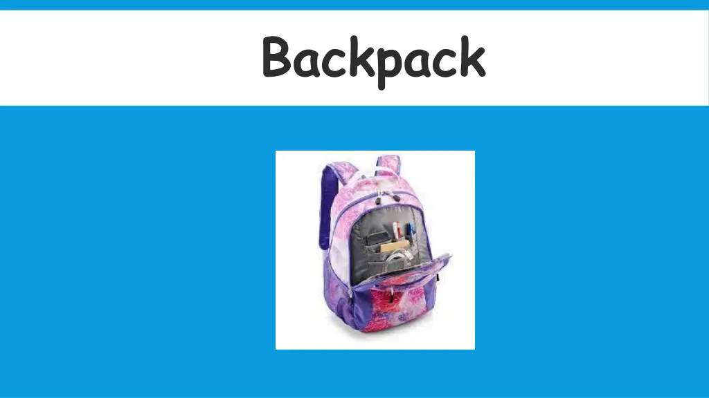 backpack