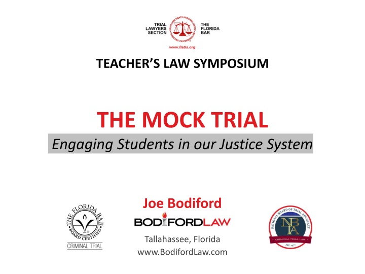 teacher s law symposium