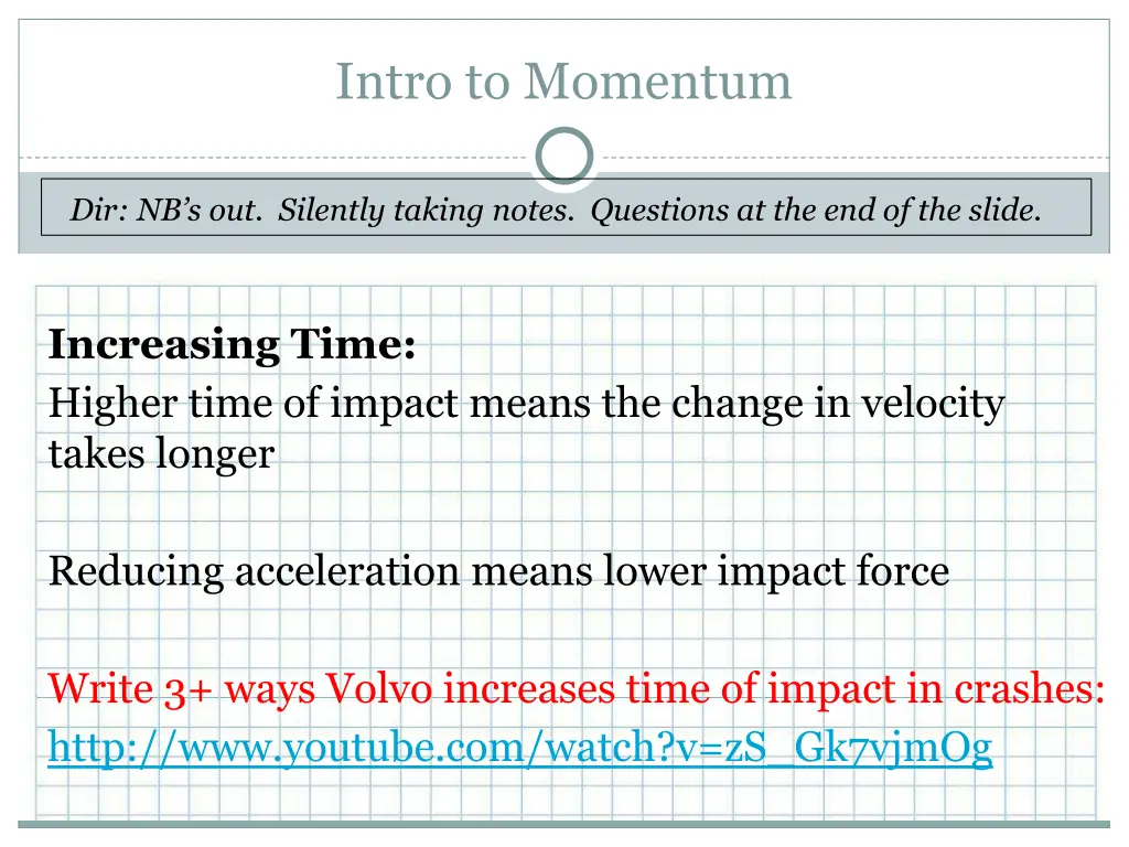 intro to momentum 2