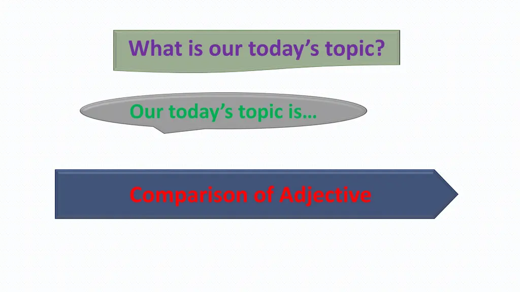 what is our today s topic