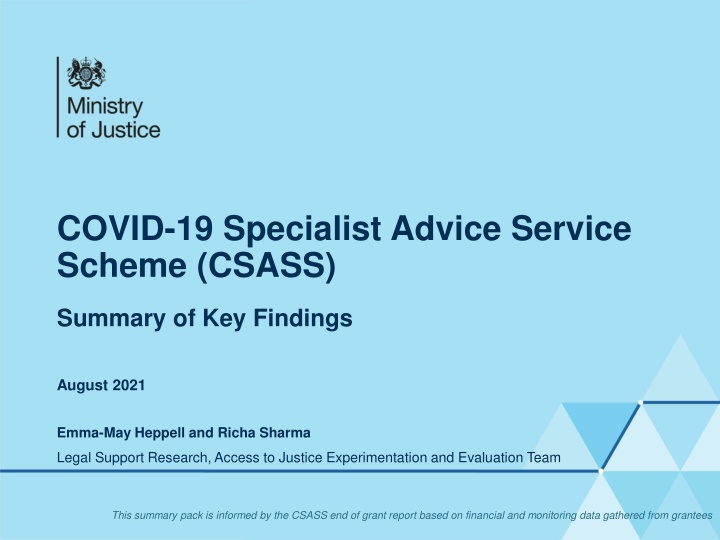 covid 19 specialist advice service scheme csass