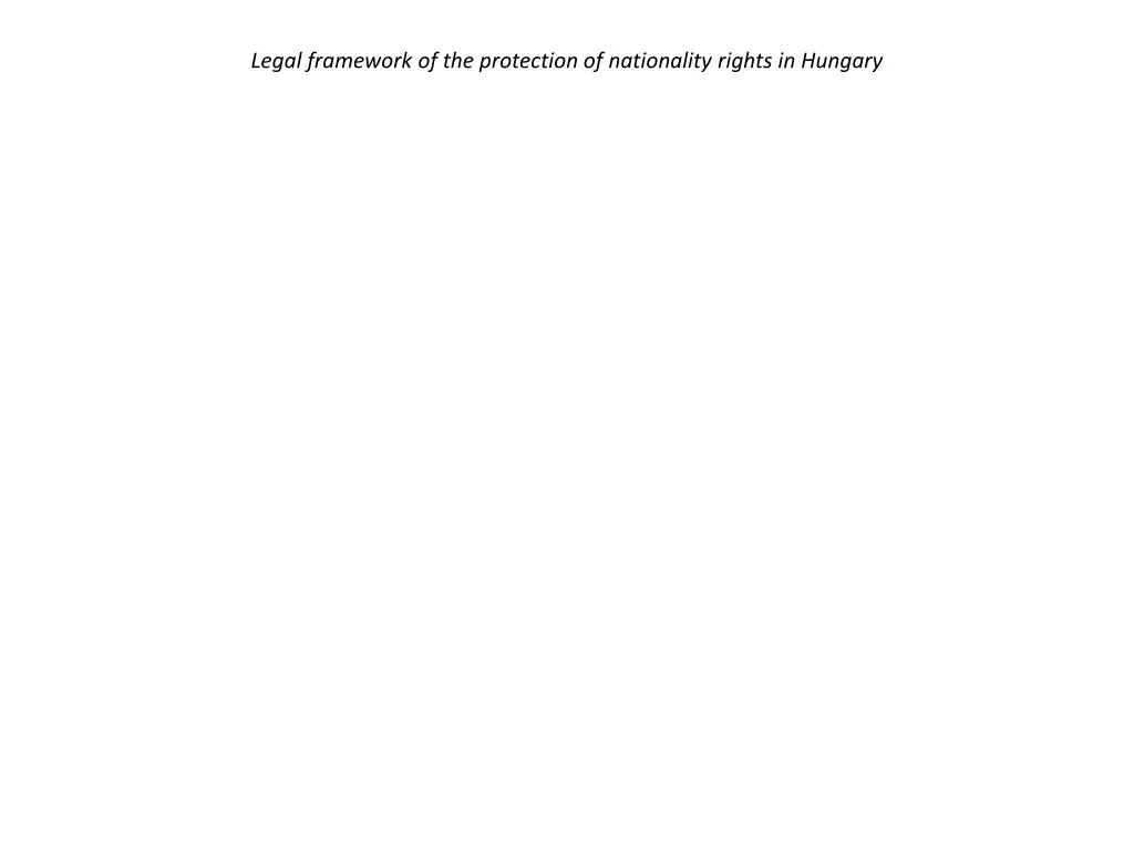 legal framework of the protection of nationality 38