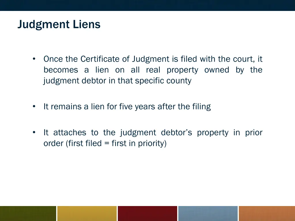 judgment liens 2