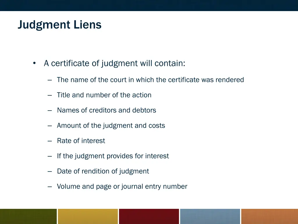 judgment liens 3