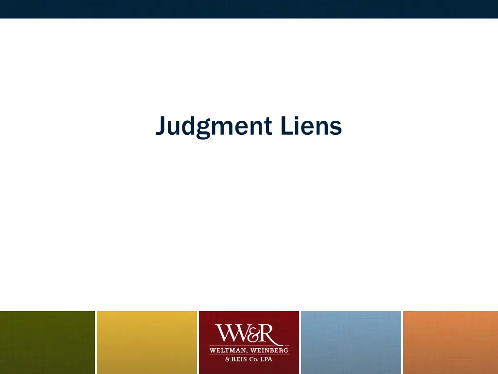 judgment liens