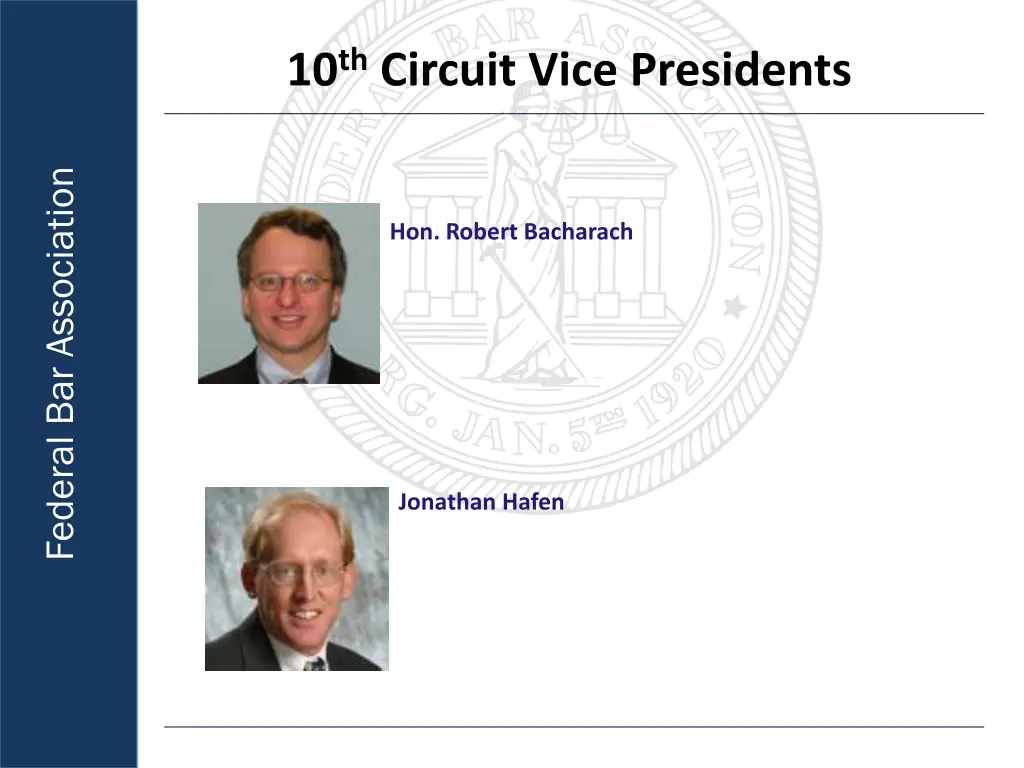 10 th circuit vice presidents