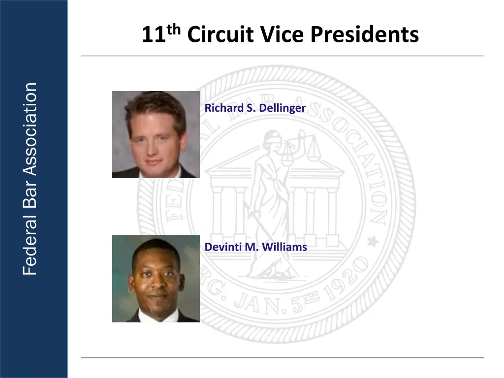 11 th circuit vice presidents