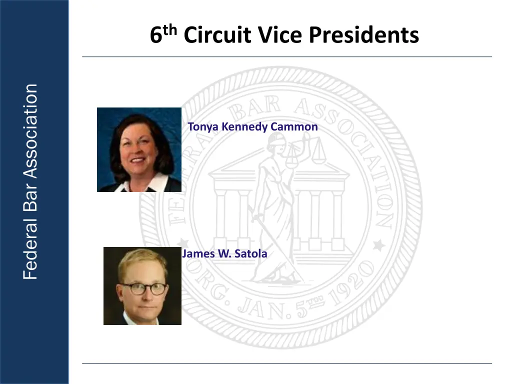 6 th circuit vice presidents