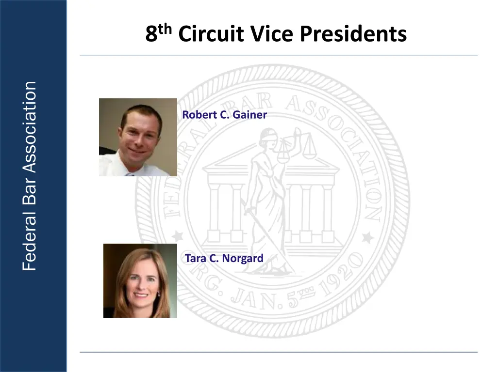 8 th circuit vice presidents