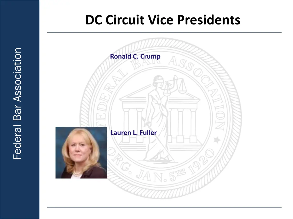 dc circuit vice presidents