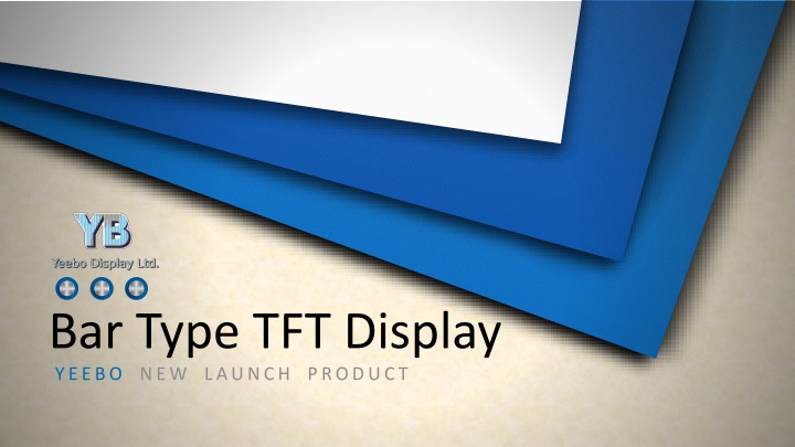 bar type tft display yeebo new launch product