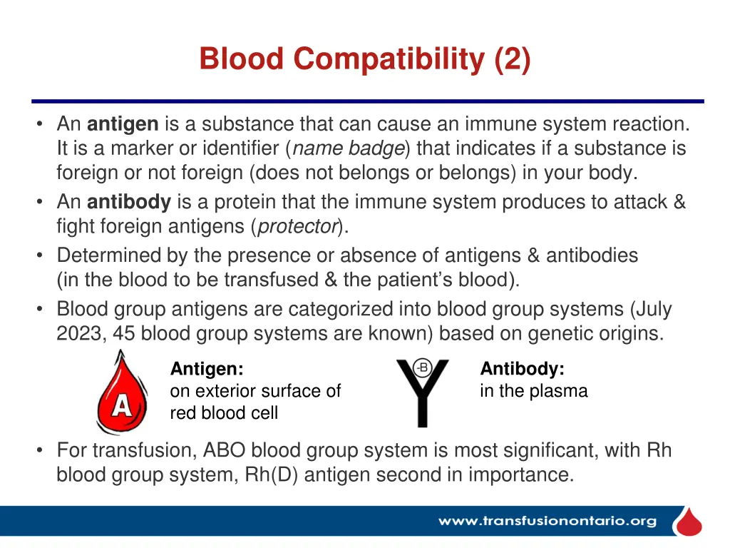 blood compatibility 2