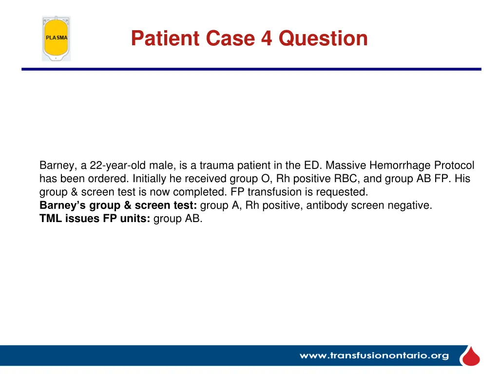 patient case 4 question