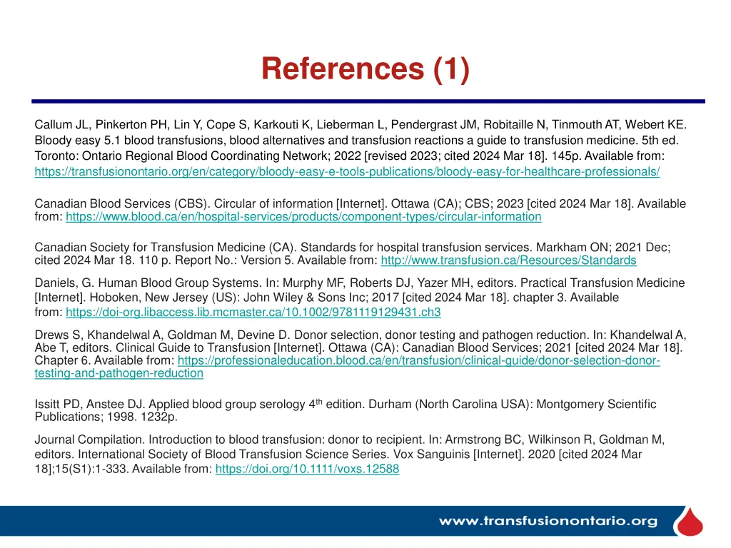 references 1