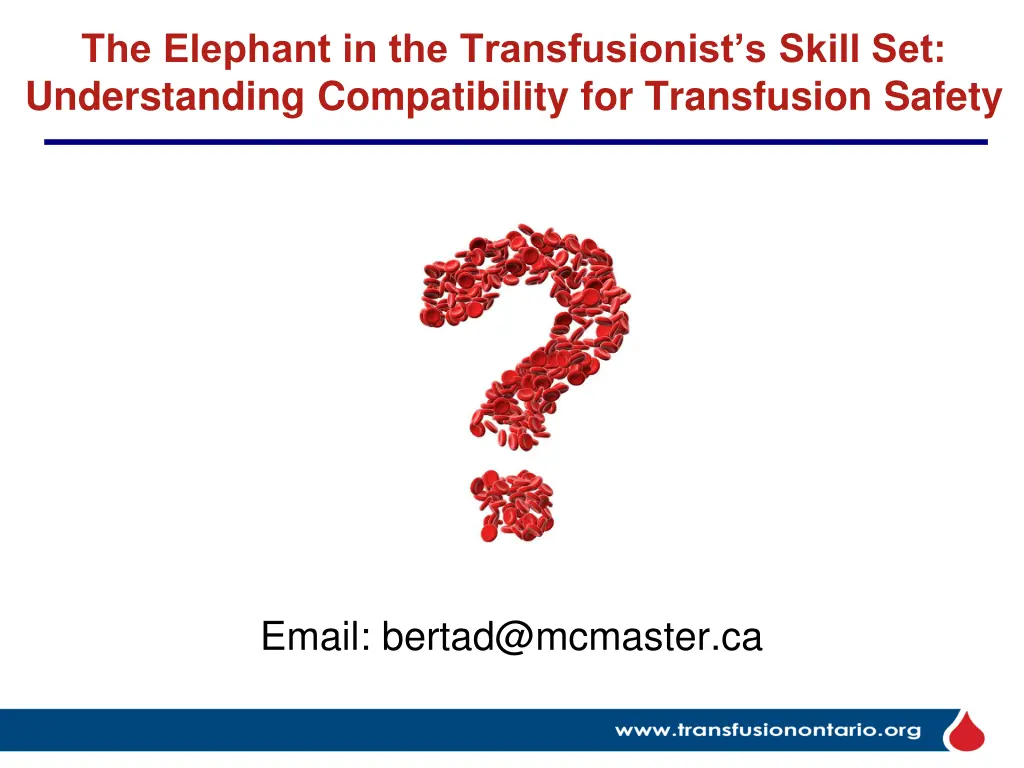 the elephant in the transfusionist s skill 3