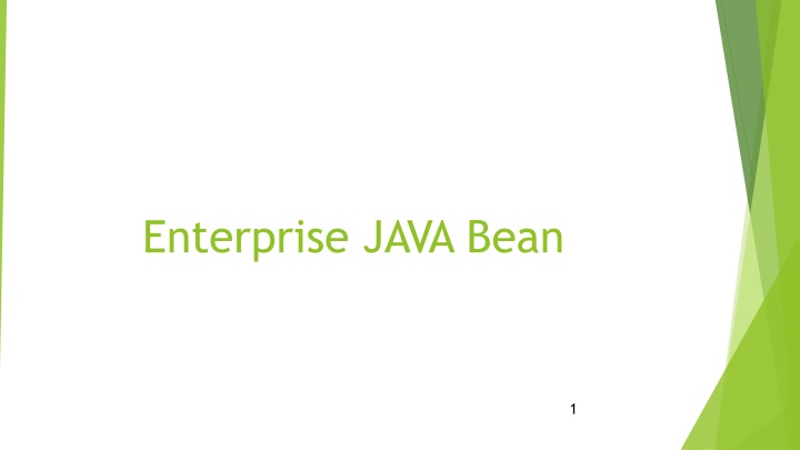 enterprise java bean