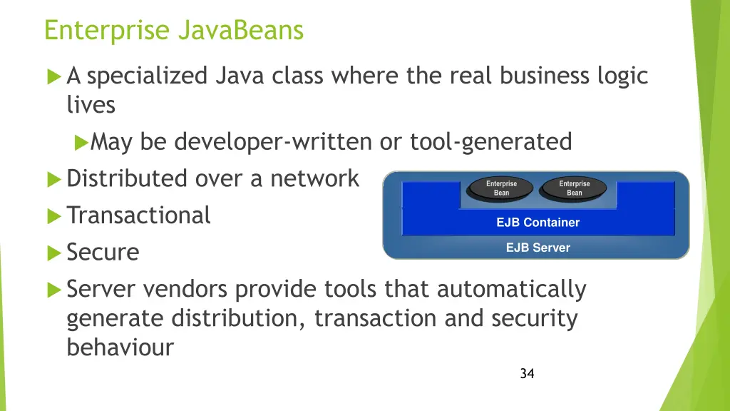 enterprise javabeans 1