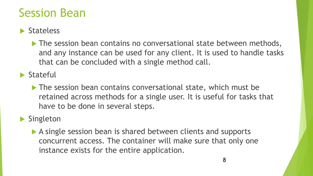 session bean