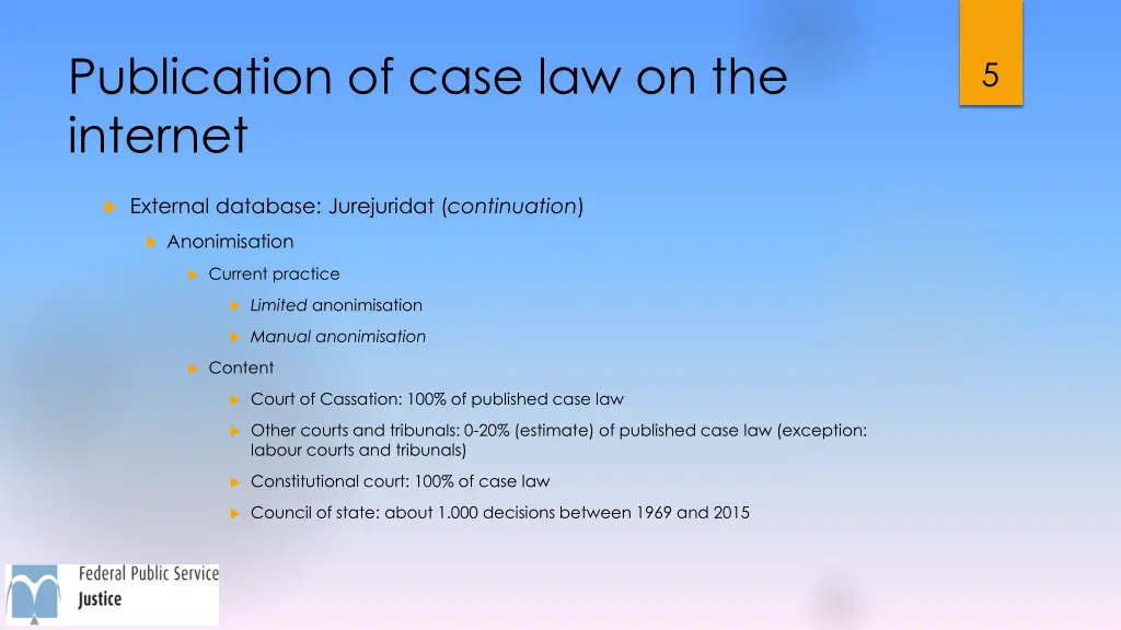 publication of case law on the internet 2