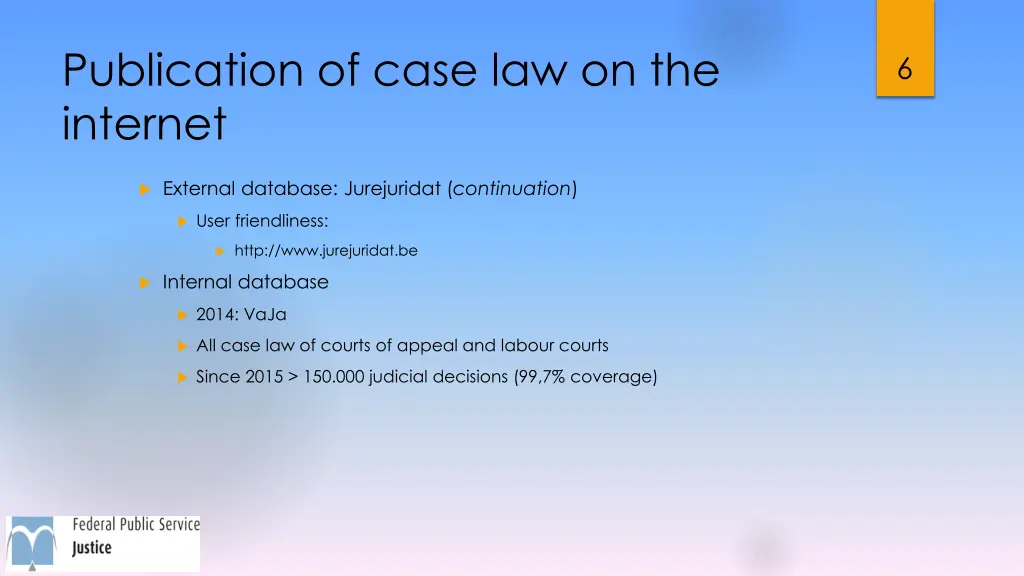 publication of case law on the internet 3