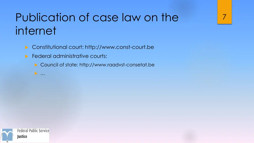 publication of case law on the internet 4