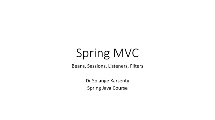 spring mvc