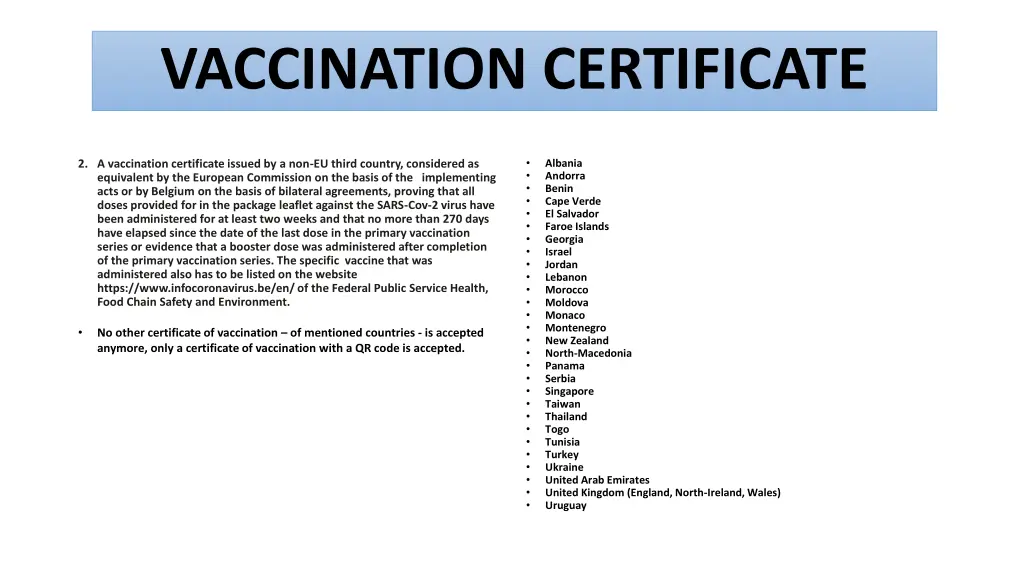 vaccination certificate 2