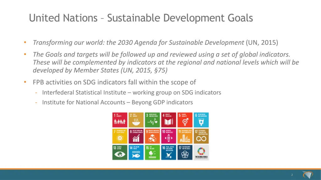 united nations sustainable development goals