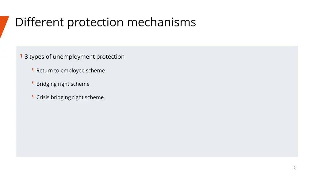 different protection mechanisms