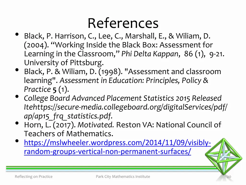 references