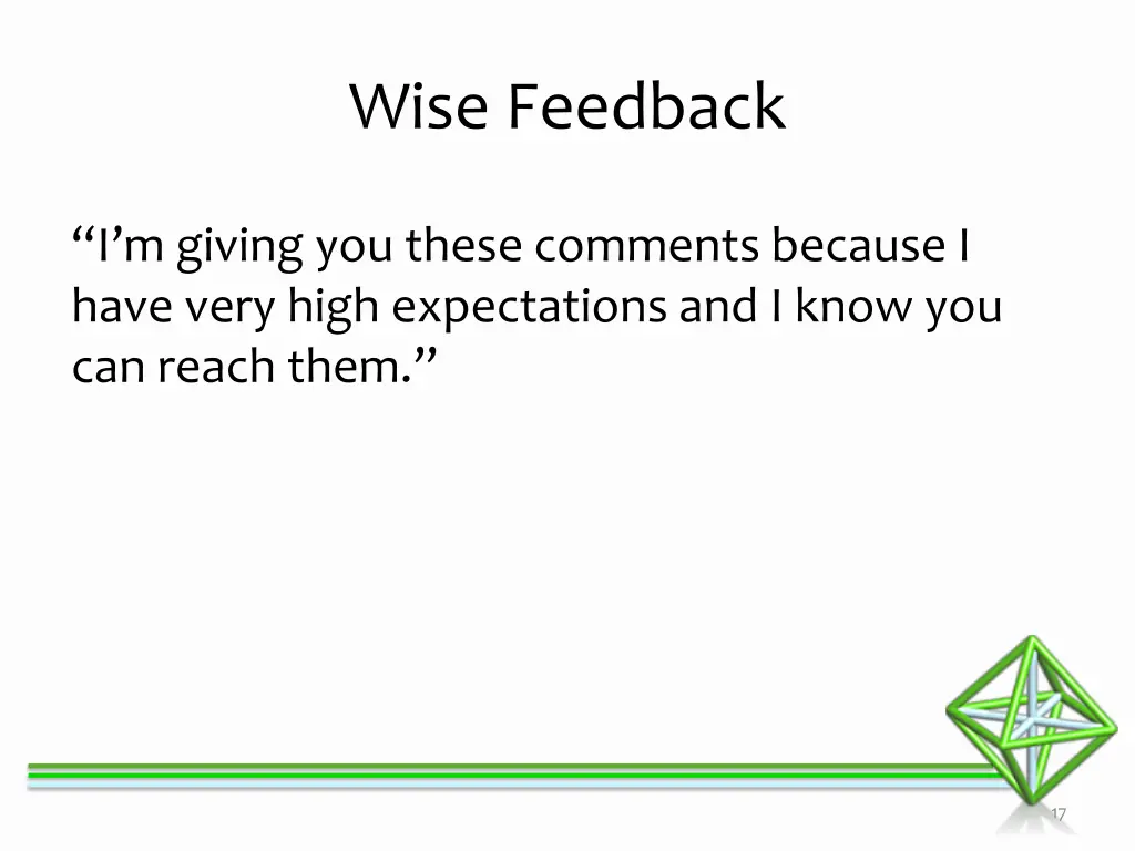 wise feedback