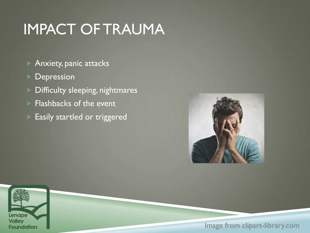 impact of trauma